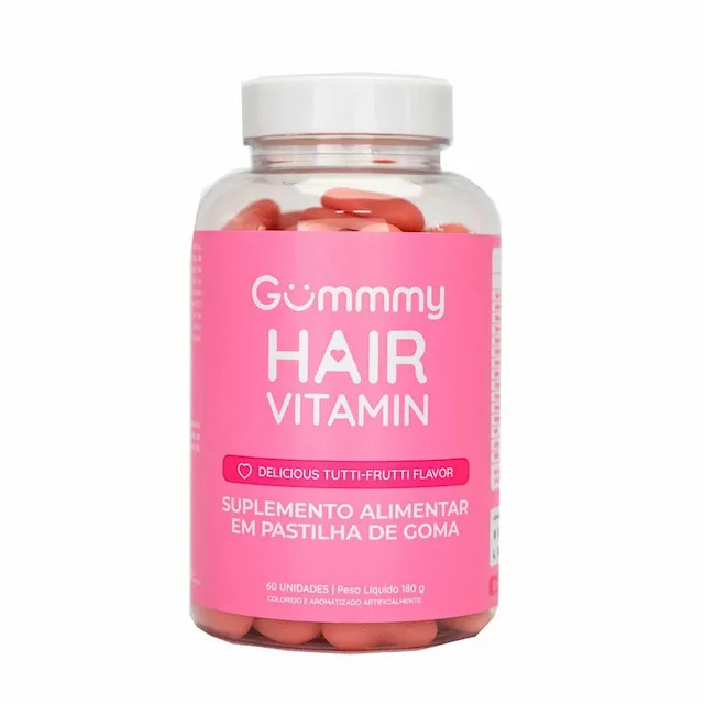 Suplemento Alimentar Gummy Hair Vitamin Tutti-Frutti - 60 unidades | Drogasil BR