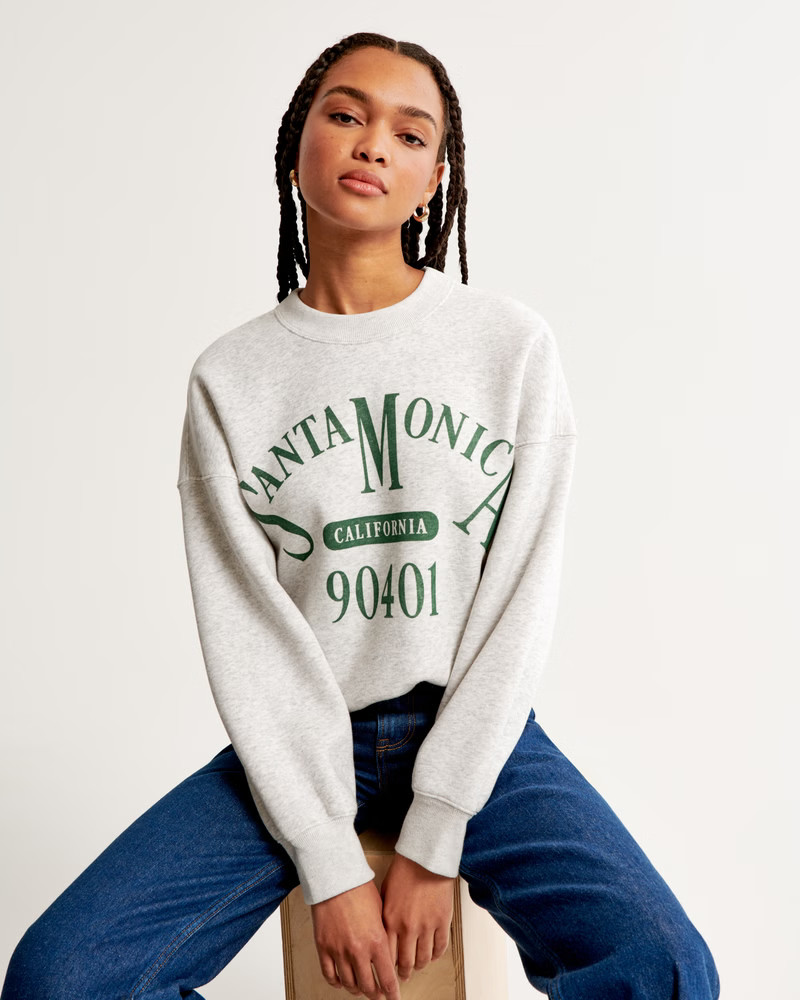 Sporty Classic Sunday Crew | Abercrombie & Fitch (US)