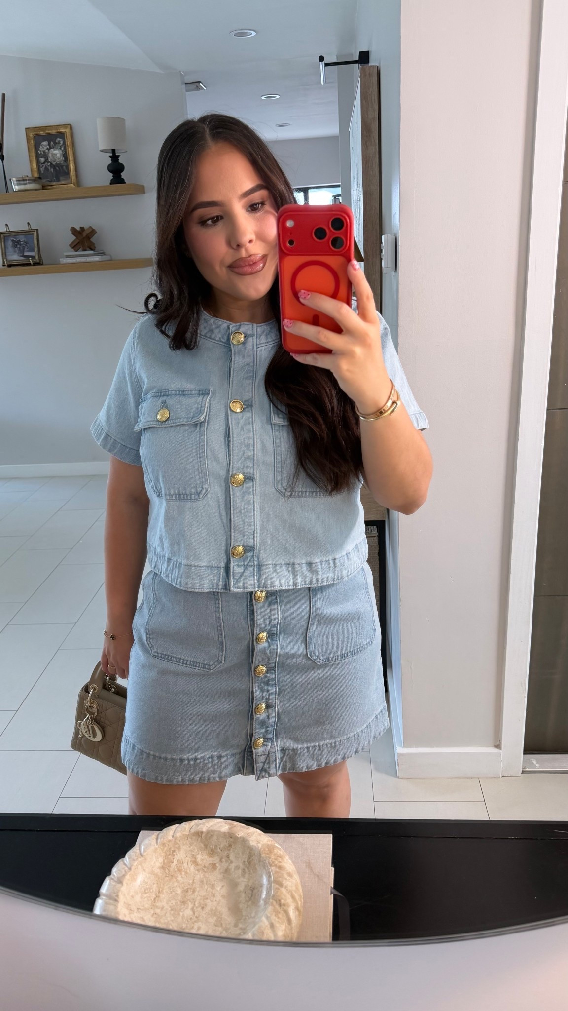 This Walmart denim set! Yesssss! Wearing size 10 

#LTKgrwm #LTKMidsize #LTKootd