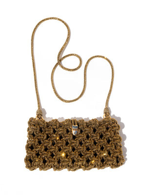 Eden 2-in-1 Clutch - Antique Gold | ROCKNOT