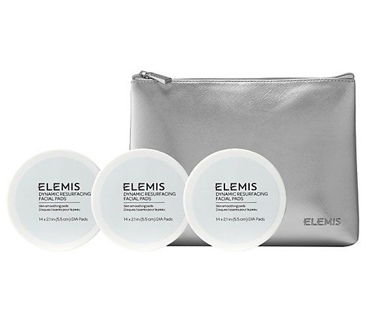 ELEMIS Dynamic Resurfacing Facial Pads Mini Trio - QVC.com | QVC