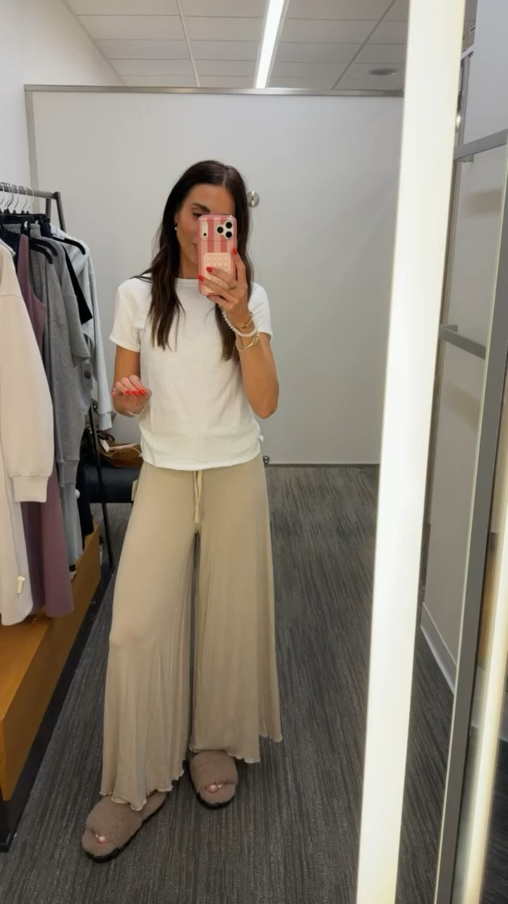Nordstrom Anniversary Sale, nsale. I'm wearing size XS in tee and pants.

#LTKSaleAlert #LTKOver40