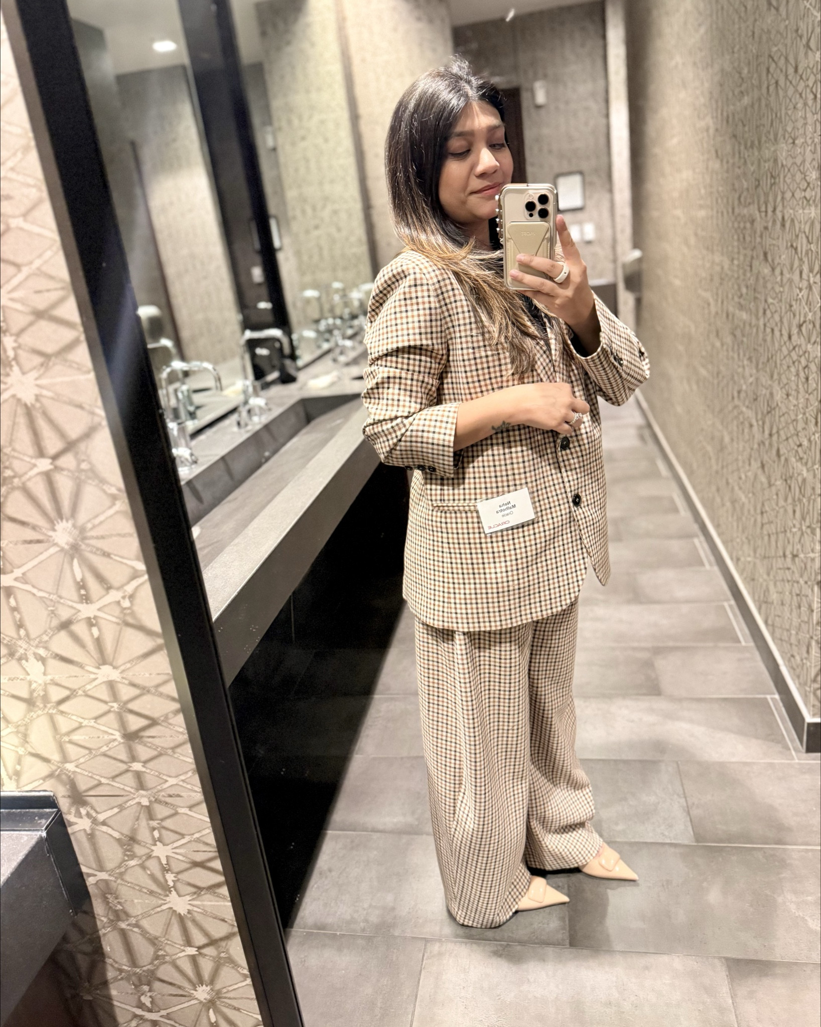 Plaid blazer set 

#LTKootd #LTKWorkwear #LTKgrwm