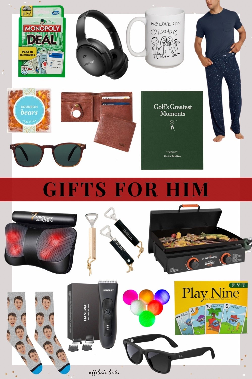 Gifts for Him

#LTKMens #LTKHoliday #LTKGiftGuide