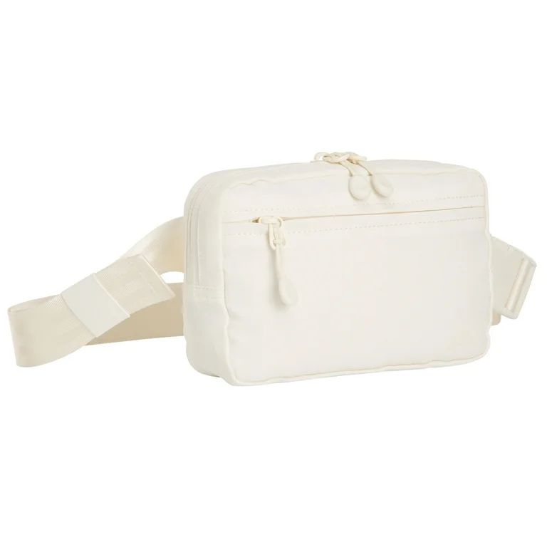 Ozark Trail Waistpack Fanny Pack, Cream, Polyester, Zipper | Walmart (US)