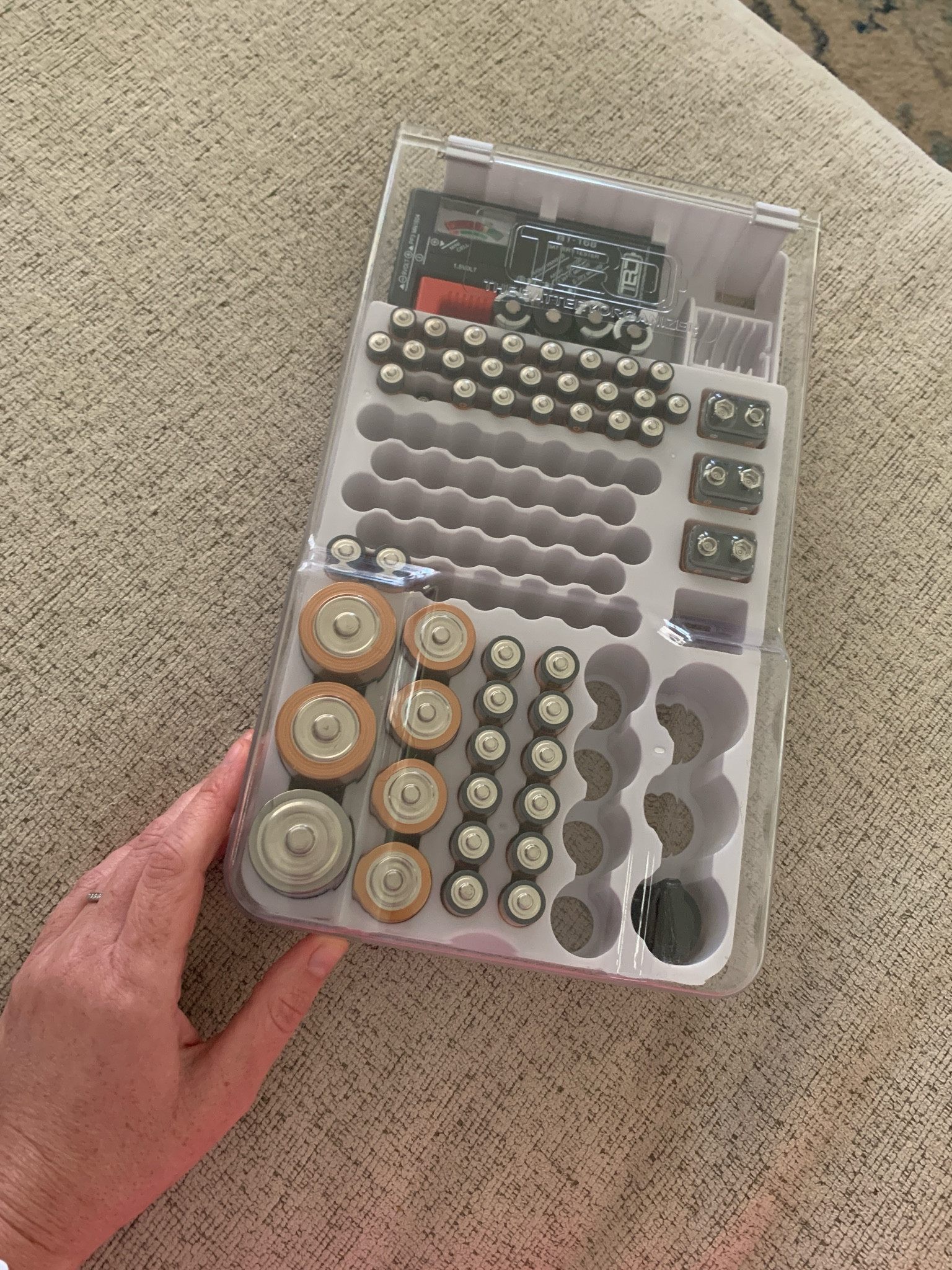 This battery organizer is so handy! We have one in our linen closet and a second in the basement. The organizer and batteries are all currently on sale!

#LTKFindsUnder50 #LTKHome #LTKxPrimeDay