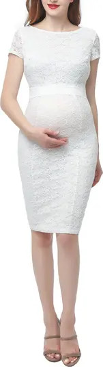 Lyanna Lace Body-Con Maternity Dress | Nordstrom