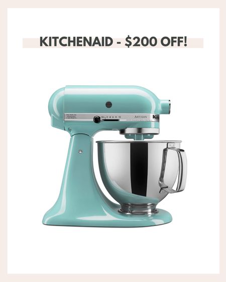 Kitchenaid is $200 off right now!

#LTKHoliday #LTKhome #LTKsalealert