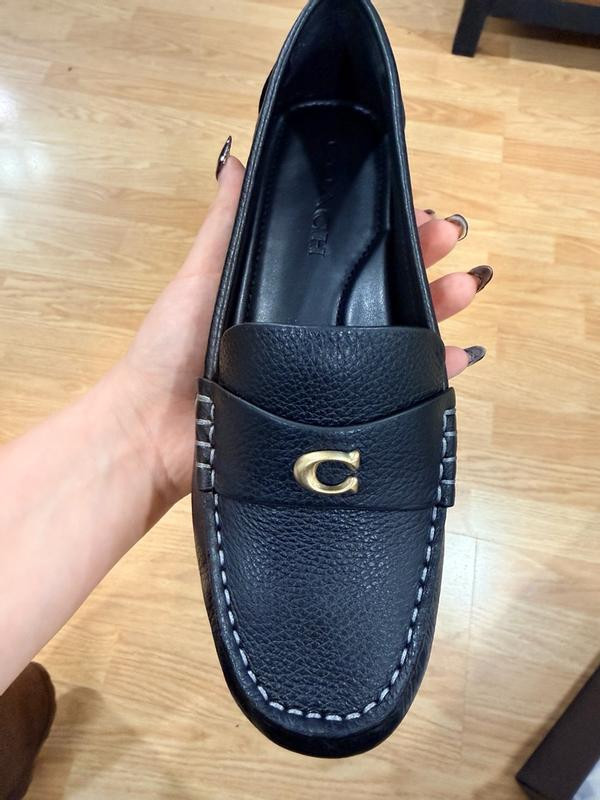 Sculpted C Leather Classic Loafer Flats | Macy's