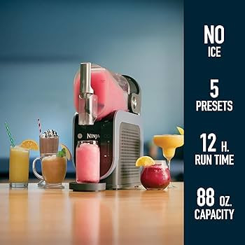 Ninja SLUSHi Frozen Drink & Slushie Machine with RapidChill Technology | 88 oz. Easy Fill Vessel ... | Amazon (US)