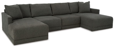 Evey 4-Piece Sectional with Chaise | Ashley | Ashley