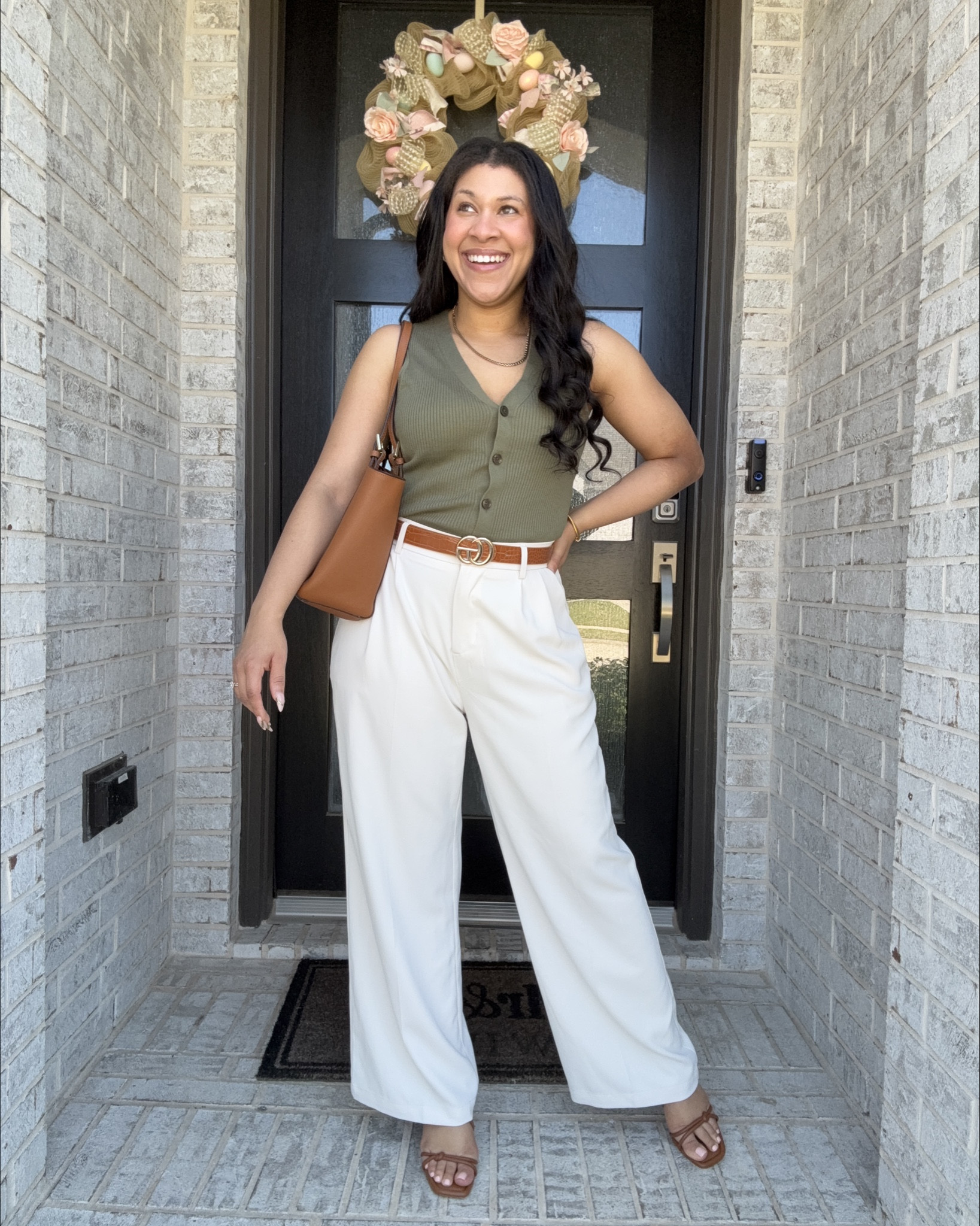 Casual workwear done right. An easy outfit that I could wear to work leading into a quick bite after.  

#LTKStyleTip #LTKFindsUnder100 #LTKWorkwear