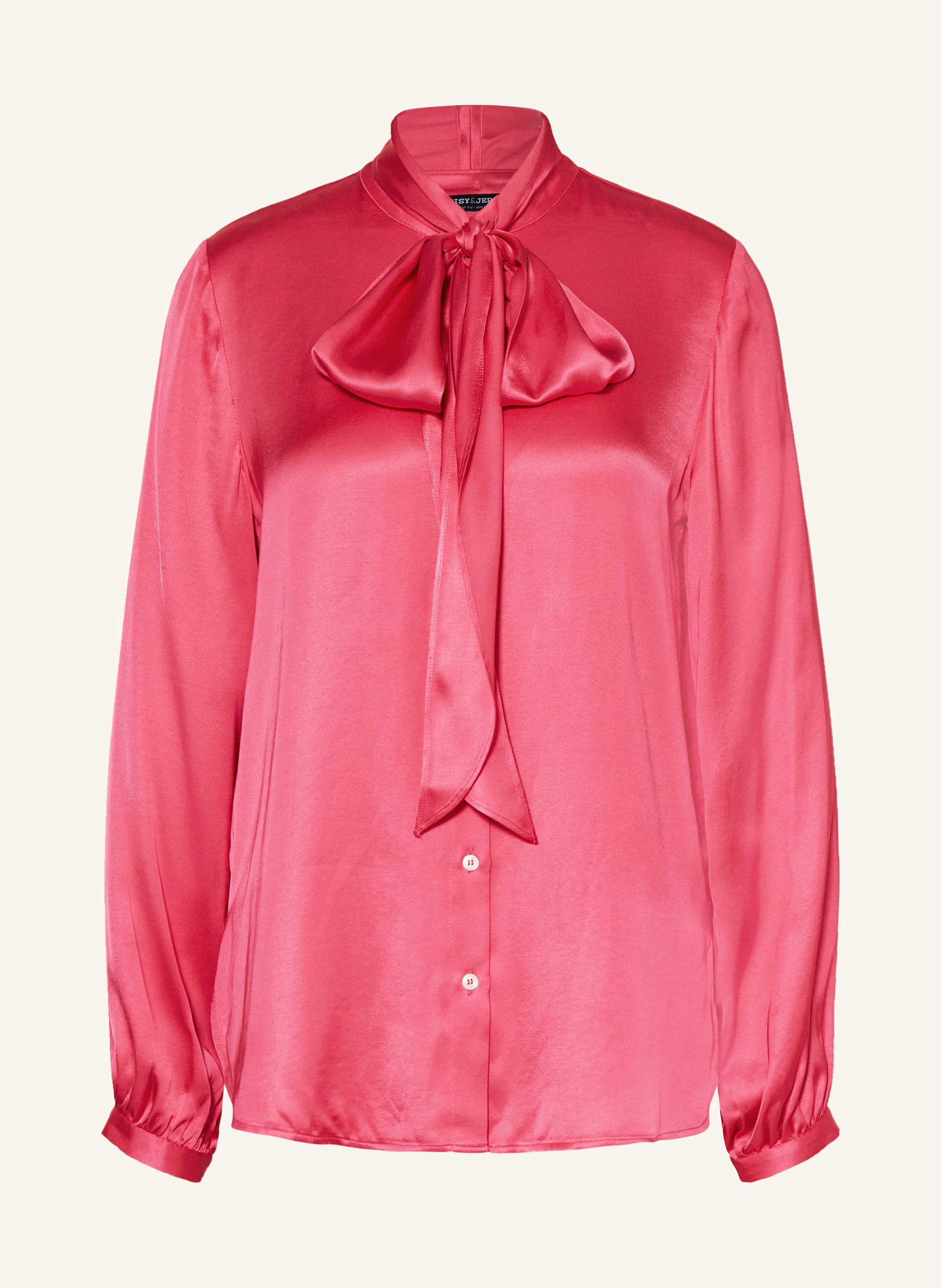 Satinbluse mit abnehmbarer Schluppe | Breuninger (DACH)