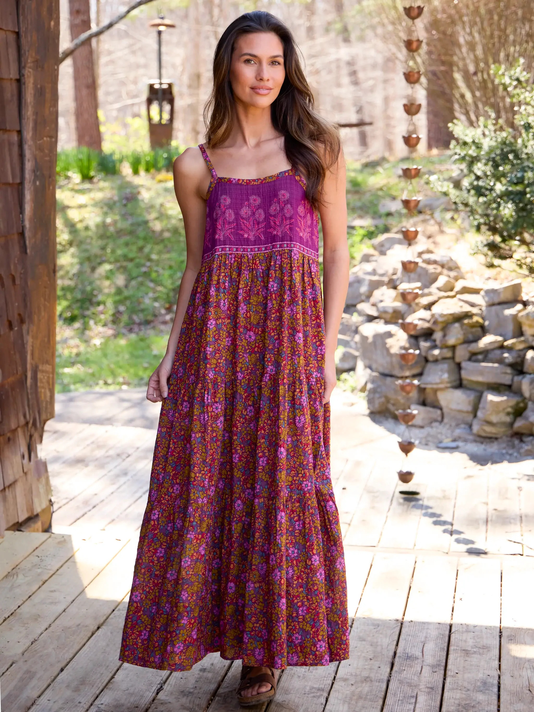 Maddie Maxi Dress | Natural Life