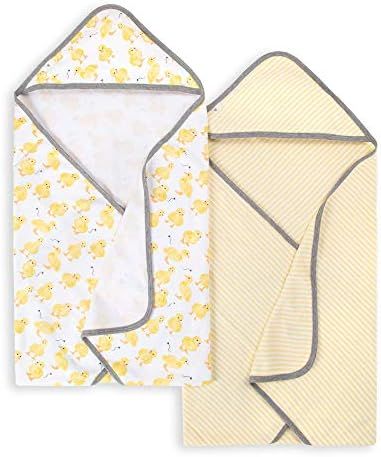 Burt's Bees Baby - Hooded Towels, Absorbent Knit Terry, Super Soft Single Ply, 100% Organic Cotto... | Amazon (US)