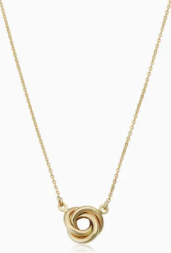 14K Gold Kiss Me Pendant Necklace | Nordstrom