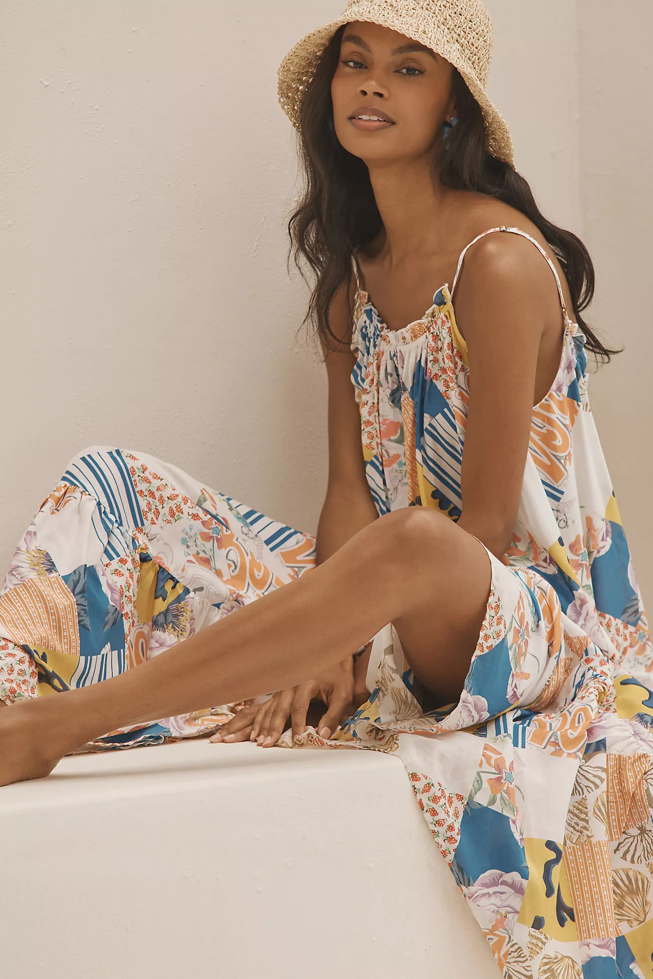 The Malika Printed Dress | Anthropologie (US)