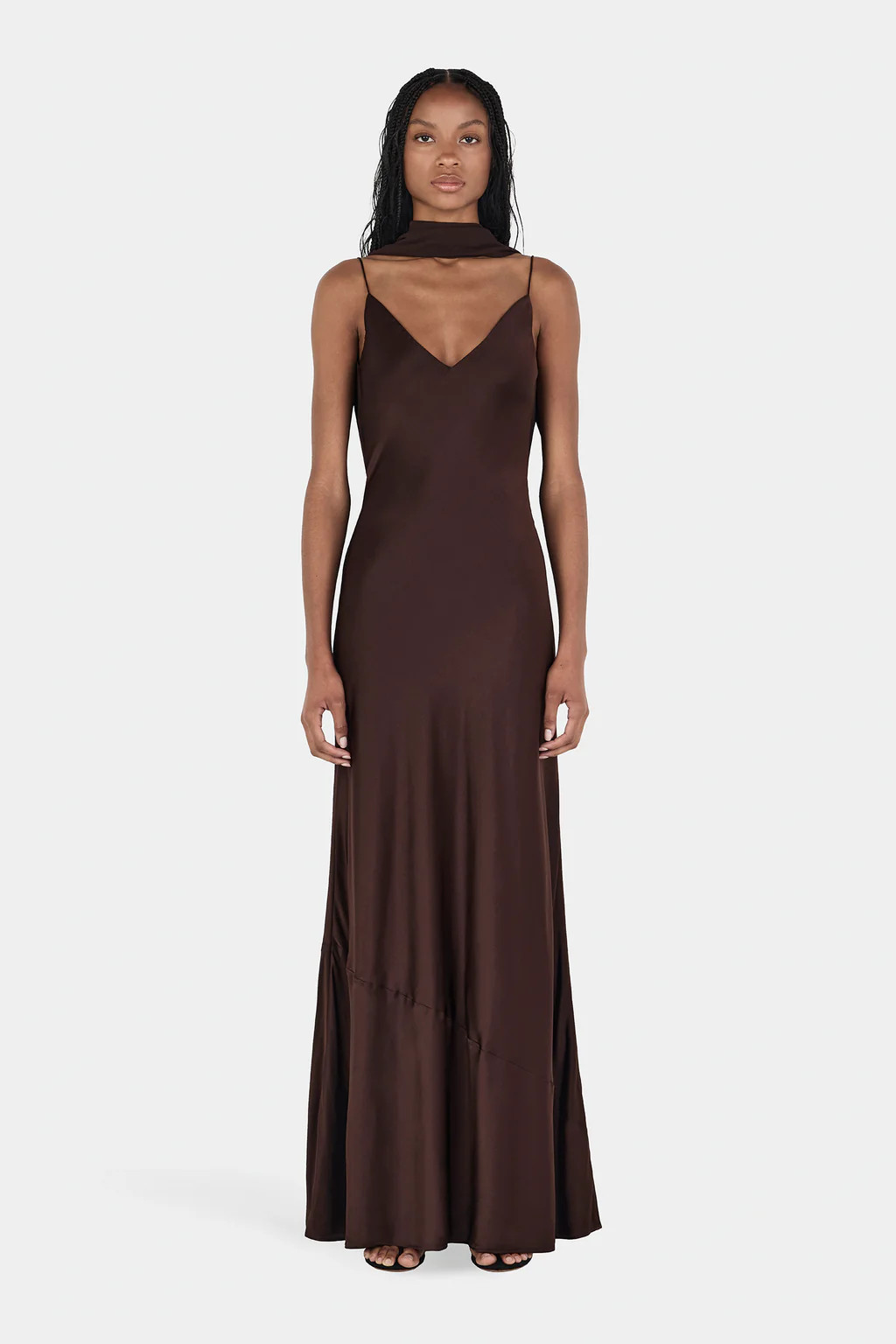 Hayley Dress Chocolate | Hansen and Gretel