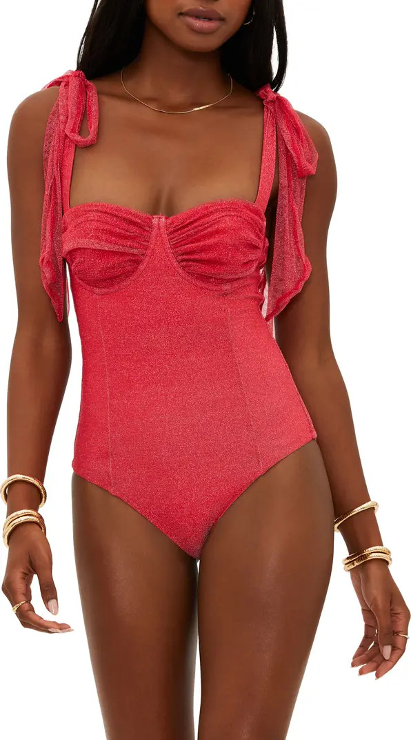 Dede Rib Underwire One-Piece Swimsuit | Nordstrom Rack