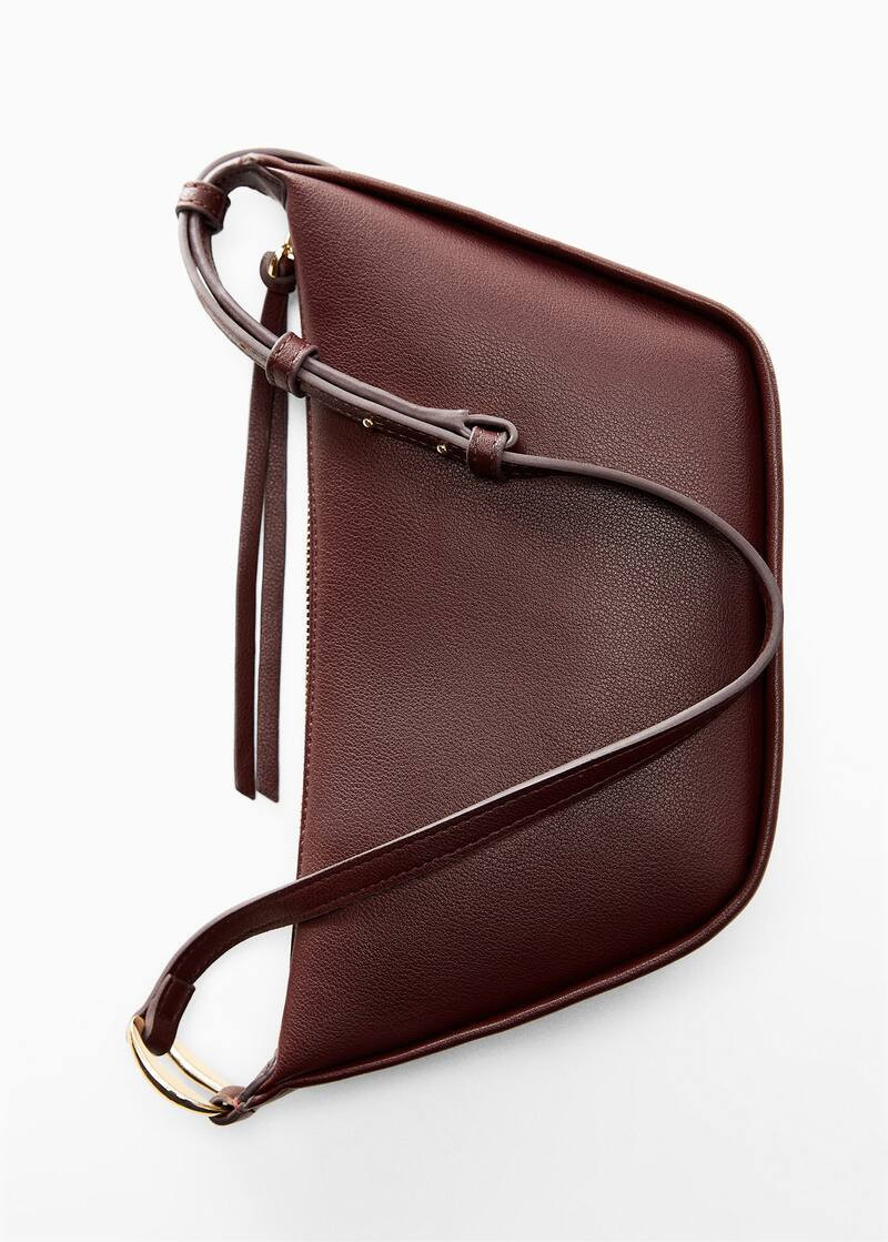 Shoulder bag with buckle -  Women | Mango United Kingdom | MANGO (UK)