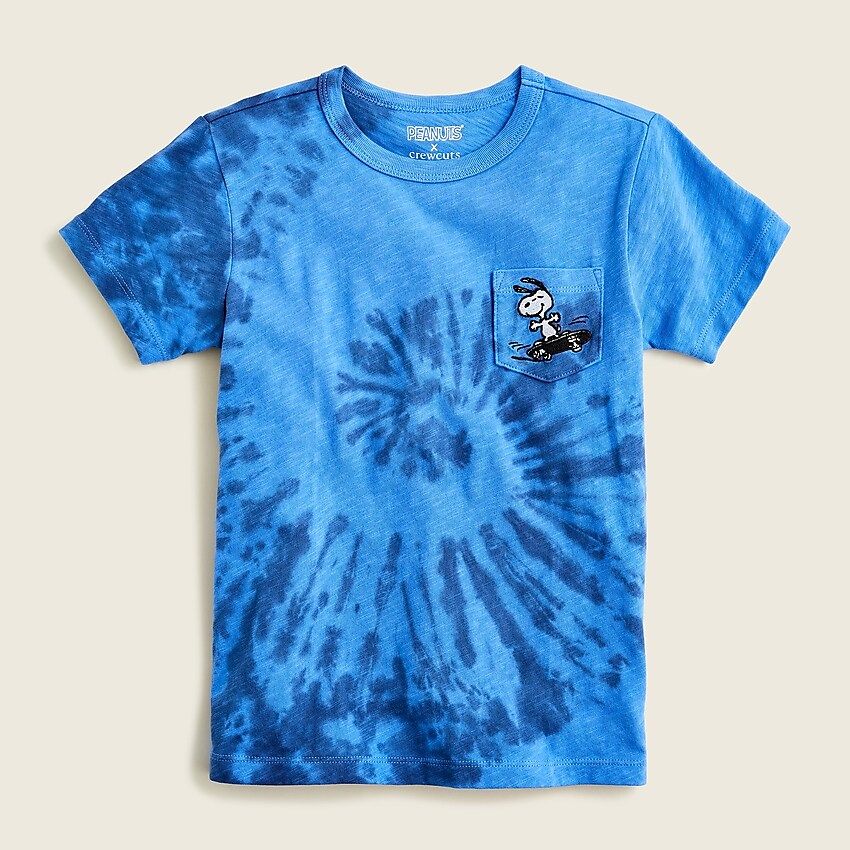 Kids' Peanuts® X J.Crew tie-dye T-shirtItem BE934 
 
 
 
 
 There are no reviews for this produc... | J.Crew US