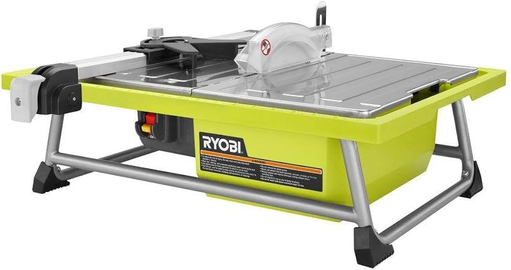 Ryobi 7 in. Tabletop Tile Saw | Amazon (US)