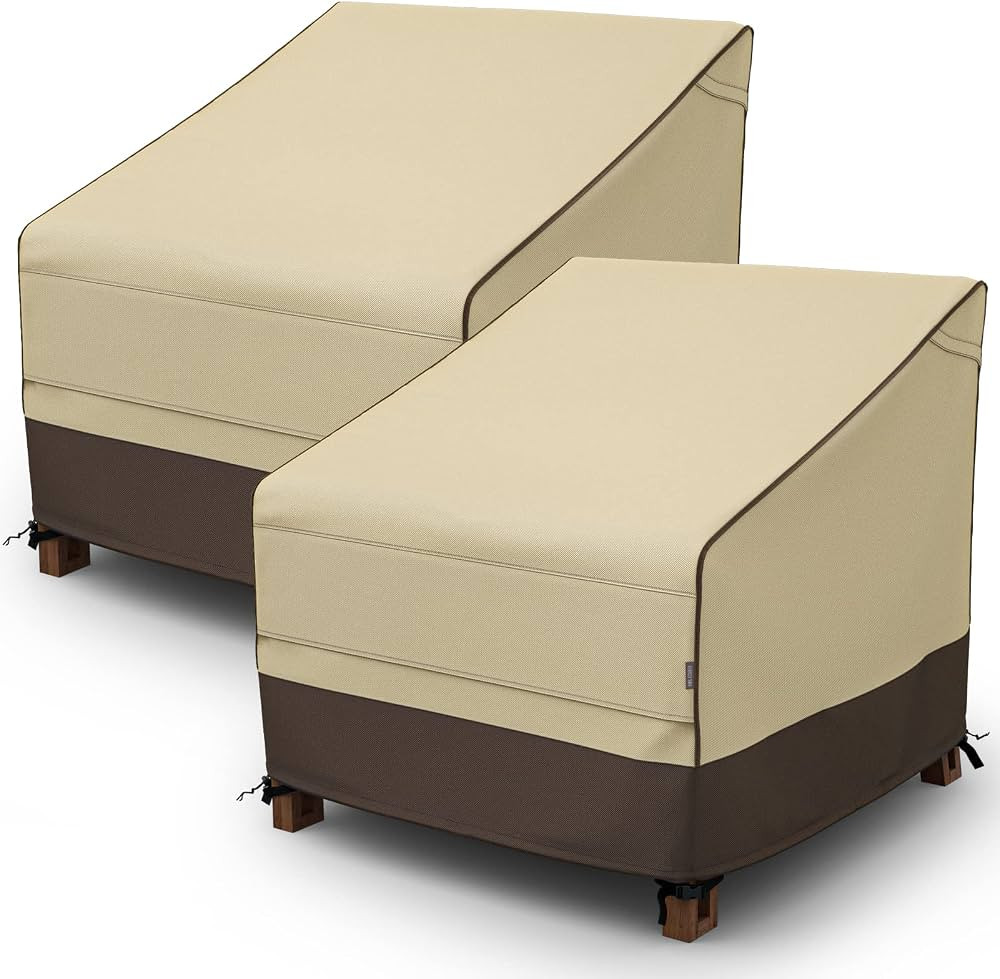 MR.COVER Outdoor Chair Covers Waterproof, 38-Inch Patio Furniture Covers for Lounge Deep Seat, La... | Amazon (US)
