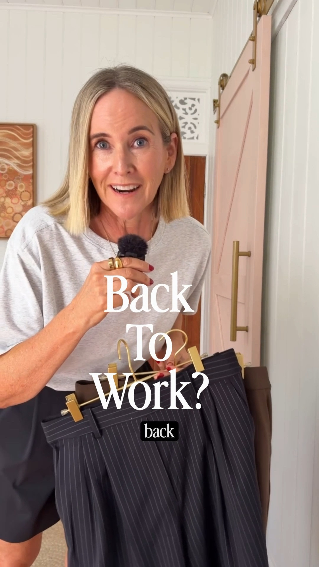 Back-to-work must haves from lululemon

In order of appearance:

Daydrift pleated high-rise short in black/ivory stripe  (US10/AU14)
Daydrift High Rise Wide Leg trouser in walnut crunch  (US10/AU14)
All Yours Organic Cropped t-shirt in heathered core ultra light grey (US10/AU14)
Lululinen Relaxed Button Up* (US8/AU12)

*currently out of stock - I’ve linked the long-sleeve Lululinen option because I’m in love with this fabric.

AD, gifted product, paid partnership

#LTKworkwear #LTKover50style #LTKaustralia