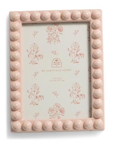 5x7 Dotted Edge Tabletop Picture Frame | TJ Maxx