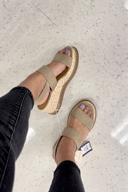 Wedge Sandals. Comfortable. Flatform. Low heel. Summer. Vacation. True to size.

#LTKunder50 #LTKSeasonal #LTKFind