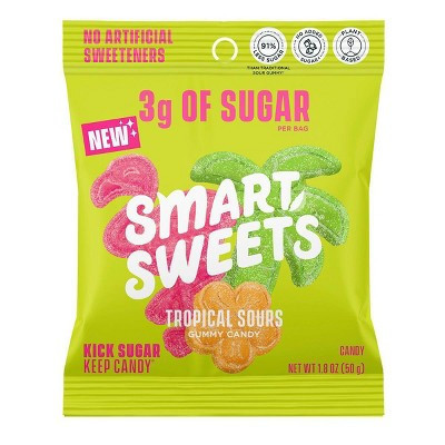 SmartSweets Tropical Sours Gummy Candy - 1.8oz | Target