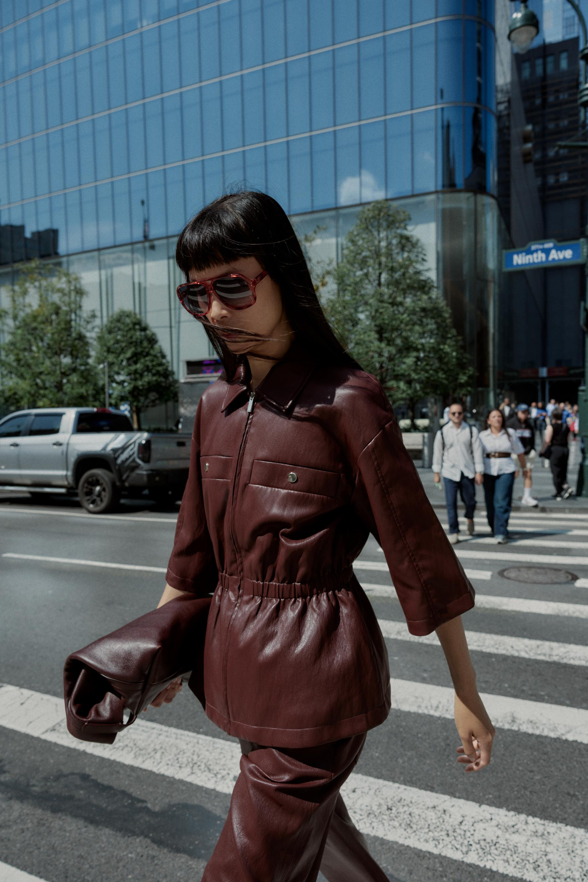 FAUX LEATHER JACKET | Zara US