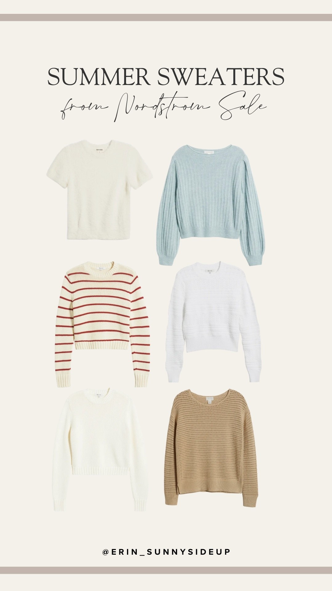 Summer/seasonal sweaters on sale at Nordstrom! 

#LTKStyleTip #LTKSaleAlert #LTKSeasonal