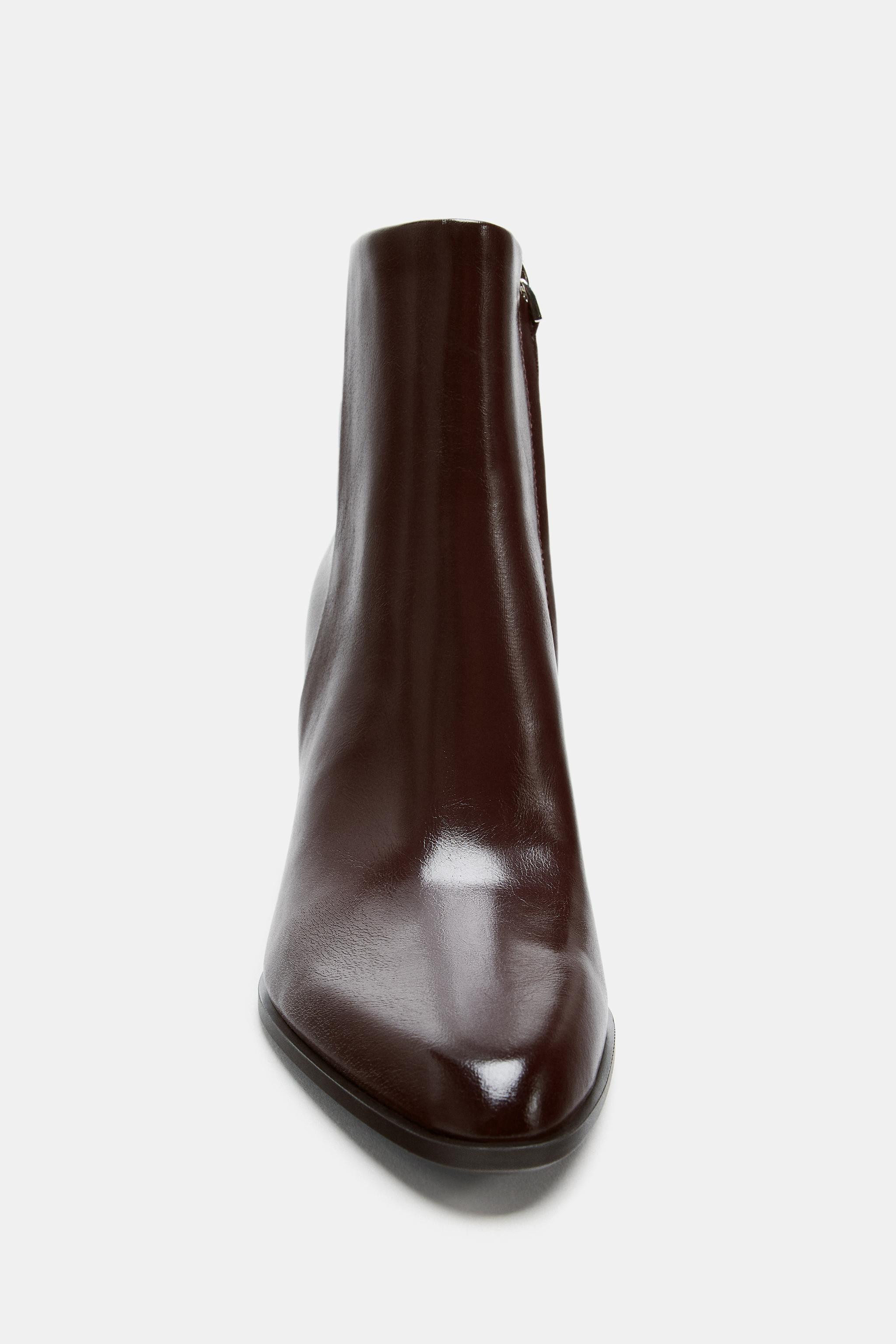 STIEFELETTE MIT BLOCKABSATZ | Zara DE