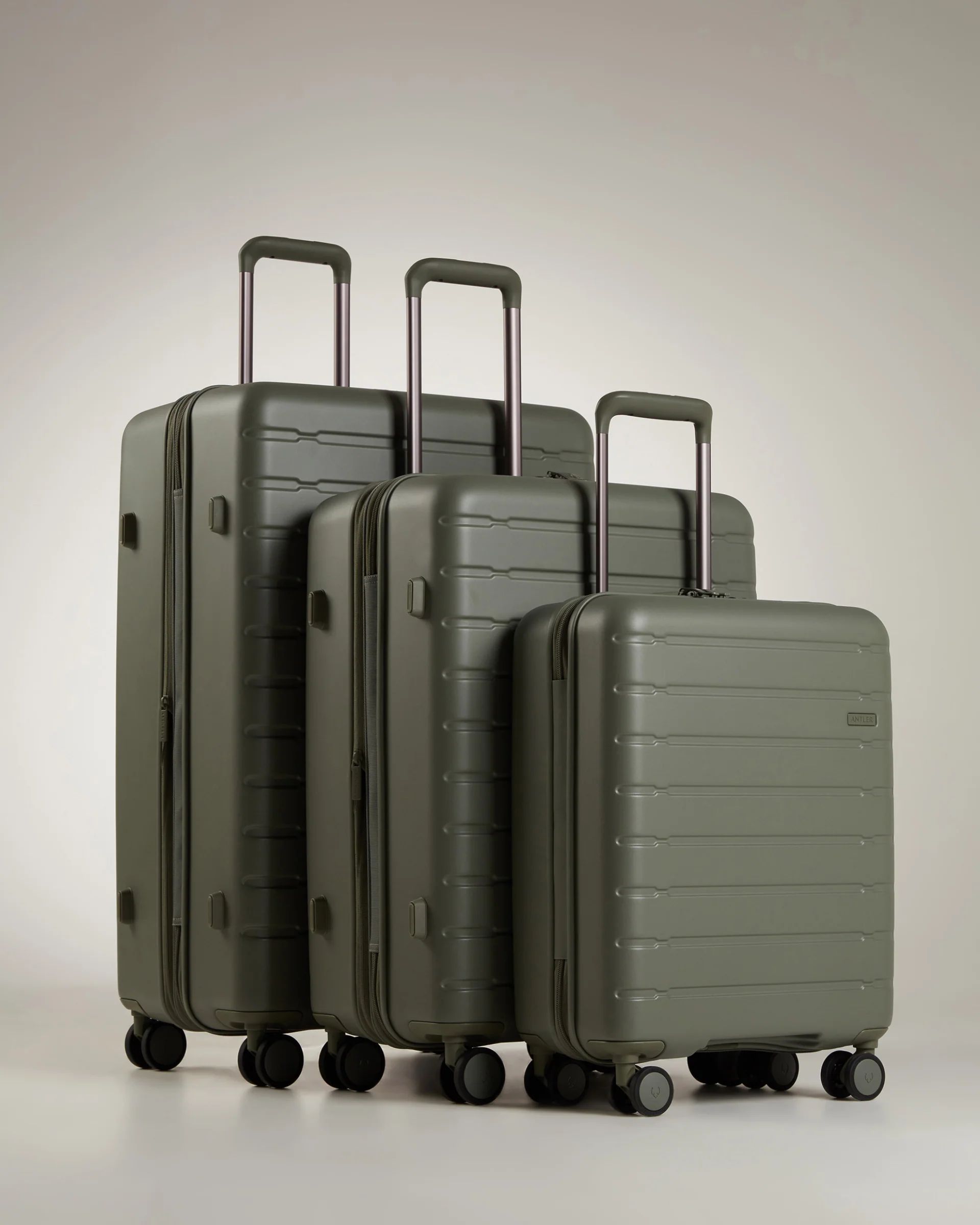 Stamford 2.0 Set of 3 Luggage Green | Hard Luggage | Antler US | Antler US