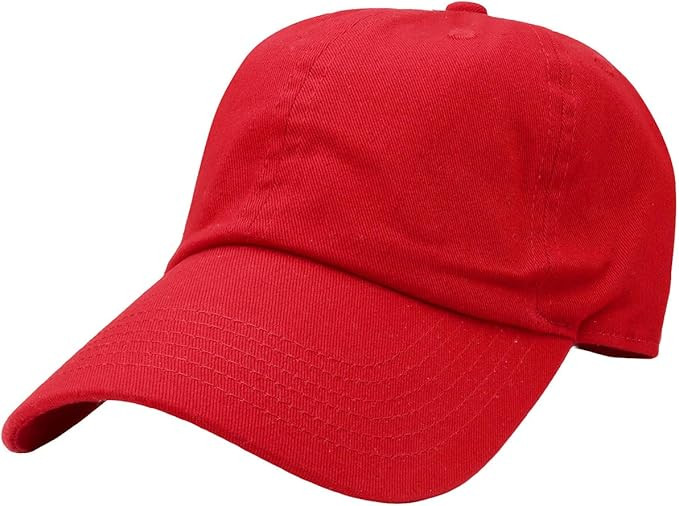 Falari Classic Baseball Cap Dad Hat 100% Cotton Soft Adjustable Size | Amazon (US)