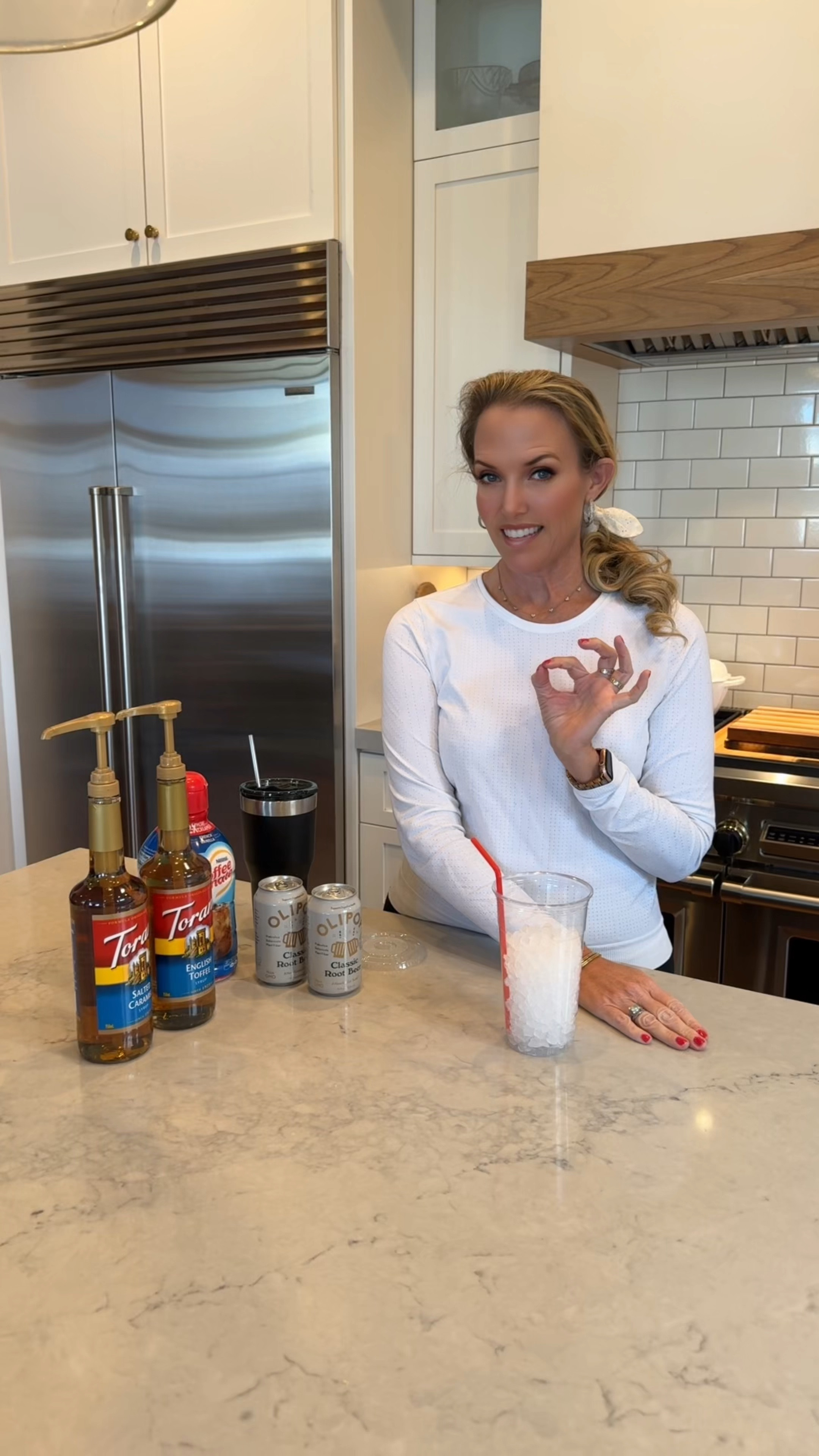 Dirty Soda of the week! This one is called a ‘Toffamel Float’ and it is reminiscent of a Butter Beer. My kiddos loved it! Here’s how I made it! 

#LTKWatchNow #LTKFamily #LTKHome