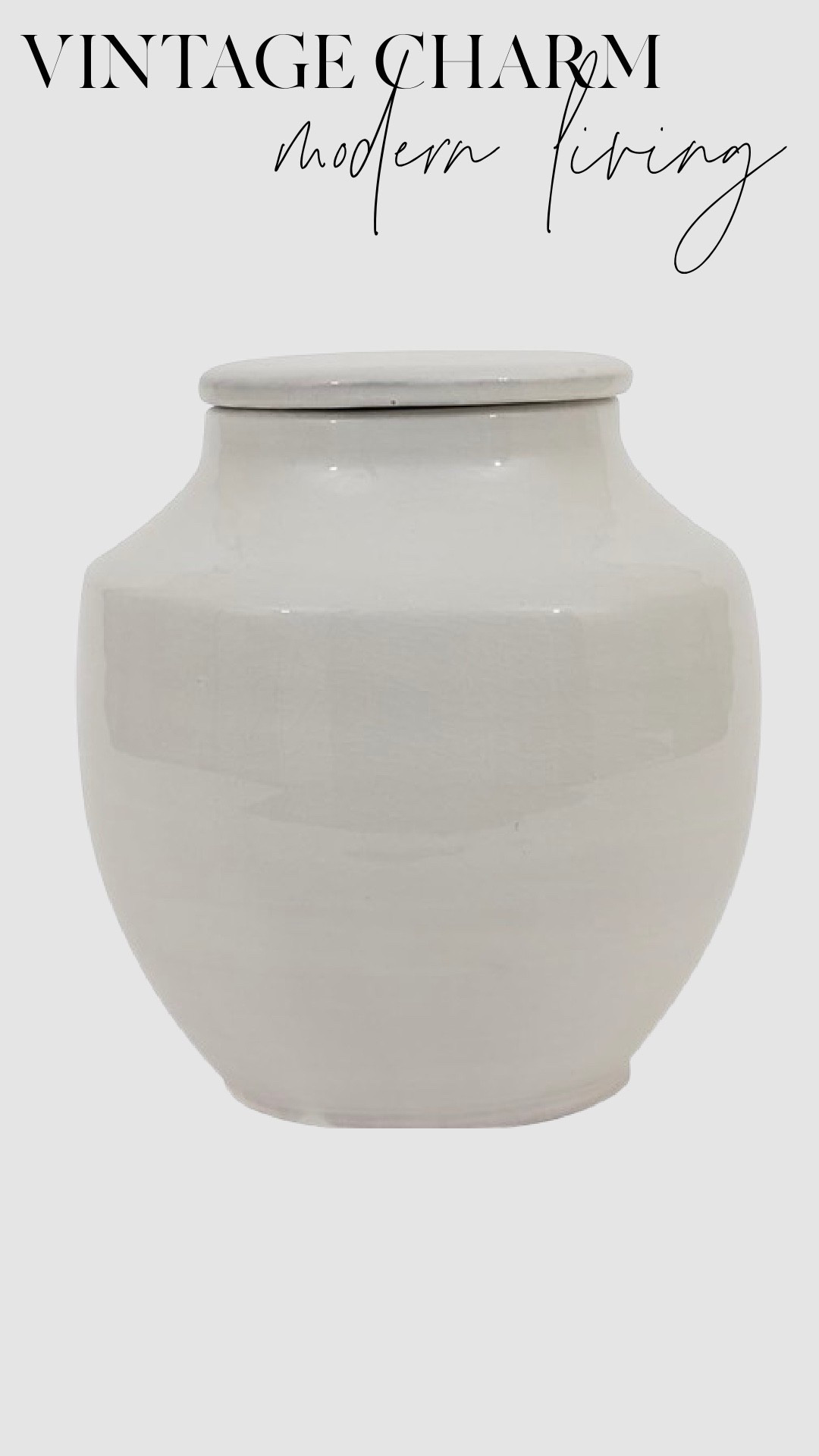 This neutral ceramic jar is one of those pieces that makes a kitchen feel calm and collected. The soft glaze, the classic shape, the subtle shine — it’s simple but impactful.

Style it on open shelving, use it to hold wooden utensils, or let it sit alone on a counter for that effortless European feel.

It’s the kind of piece that layers beautifully into any space.

#LTKHome