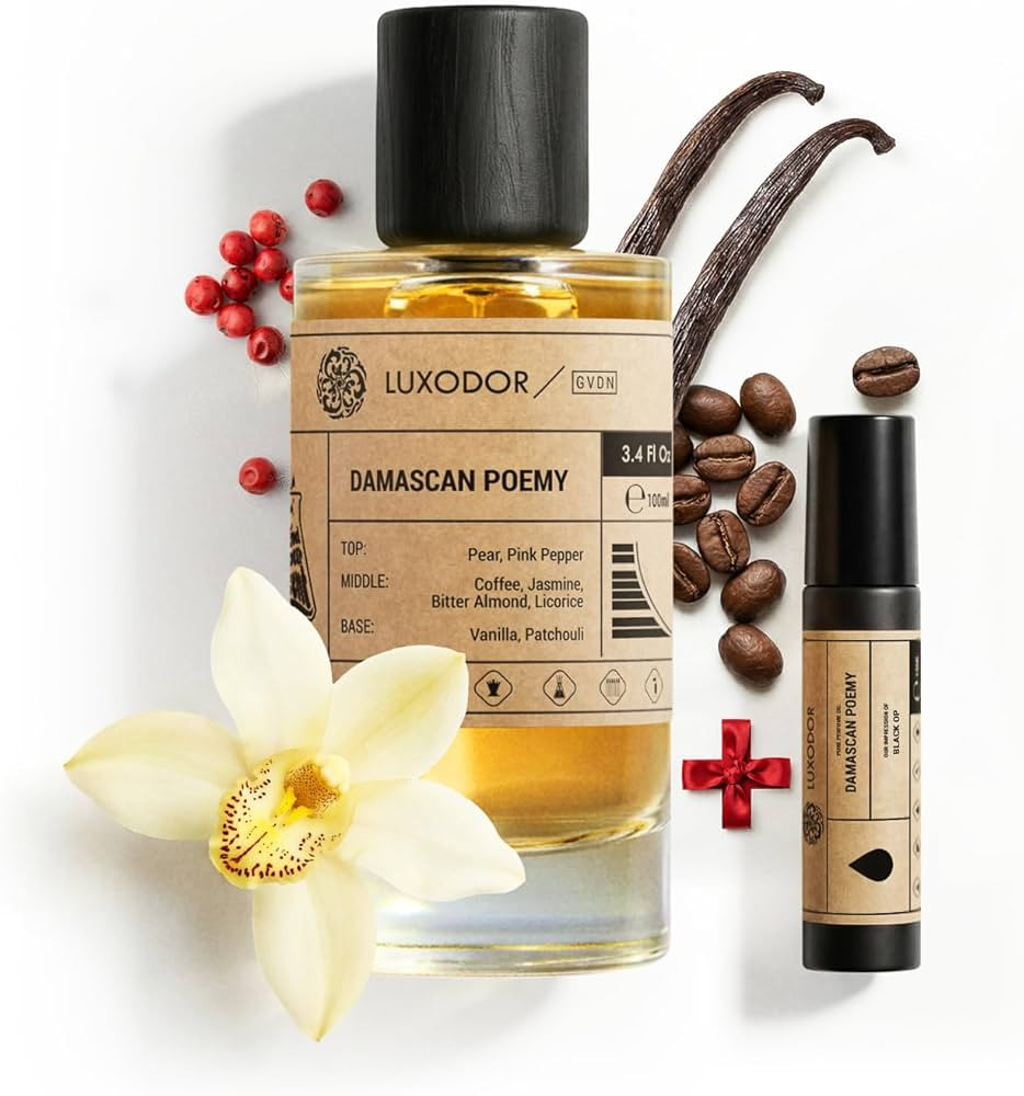 Inspired by Y S.L's B.lack O.pium 3.4 fl. oz (100ml) Damascus Poemy with Pheromone Roll-On Oil 10... | Amazon (US)