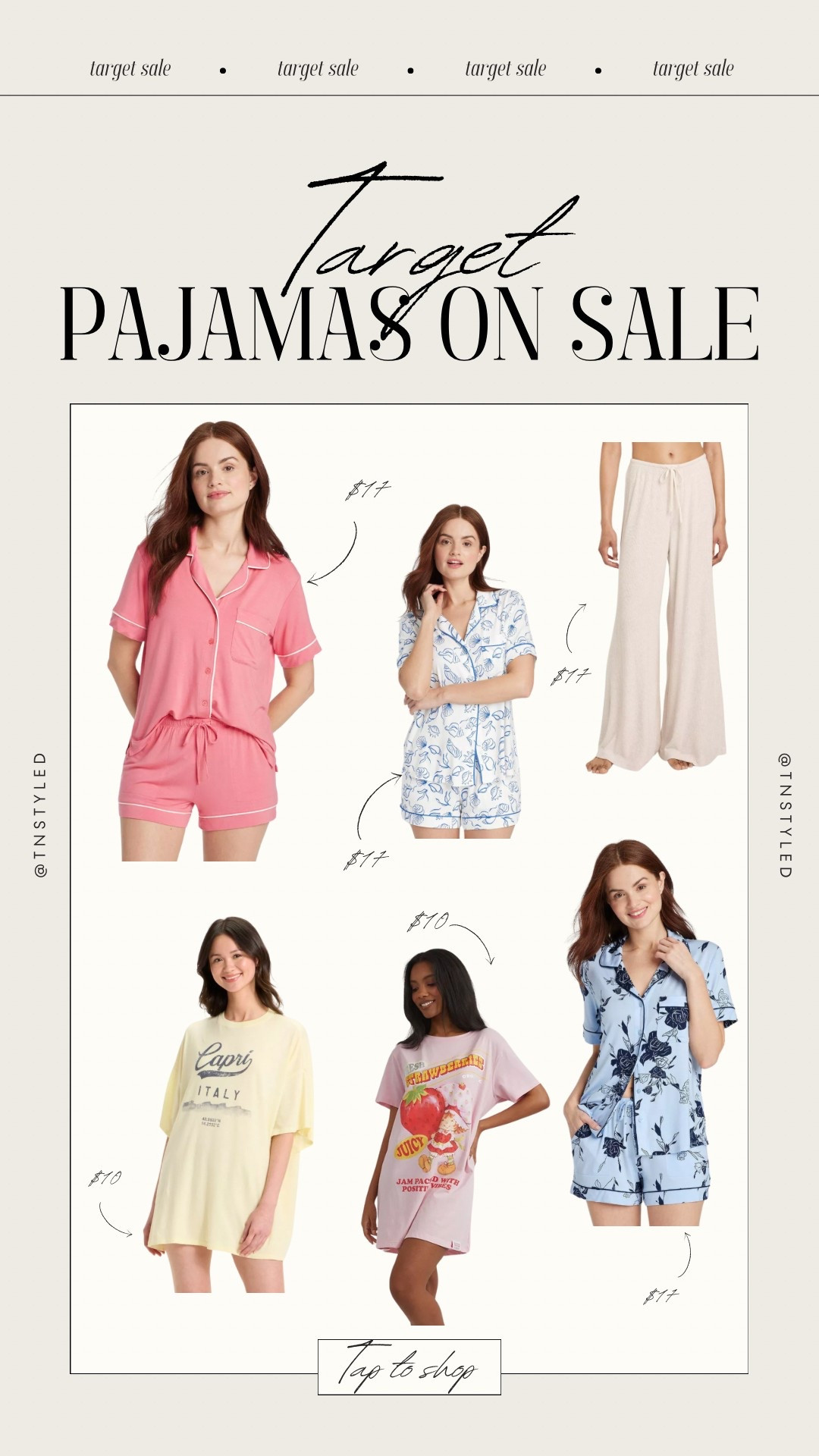 @target sale | pajama sale, oversized t-shirts, ribbed pj pants, sleepwear on salee

#LTKSaleAlert #LTKStyleTip