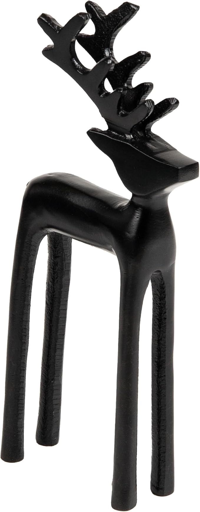 Mind Reader Modern Metal Reindeer Figurine, Sleek Aluminum Winter Holiday Decor, Rustic Contempor... | Amazon (US)