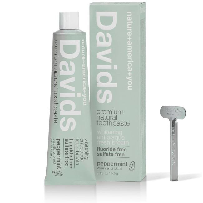 Davids Natural Toothpaste - Peppermint | Grove