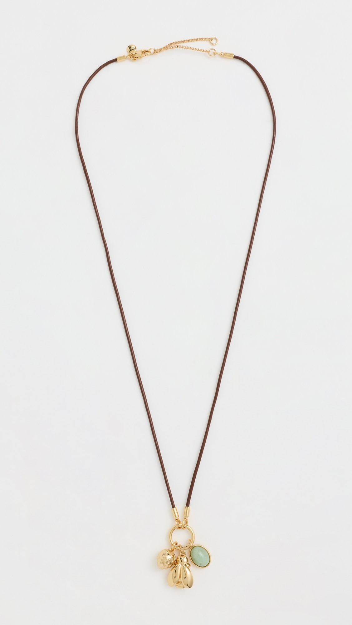Bee Charm Cord Necklace | Shopbop