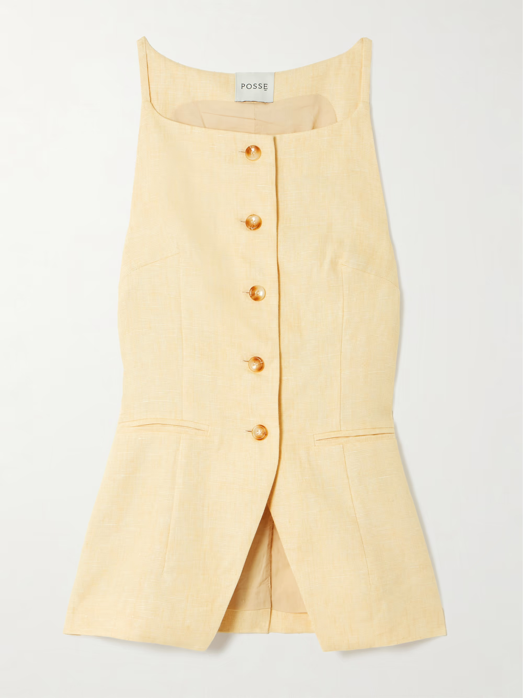 Nancy linen vest | NET-A-PORTER (UK & EU)