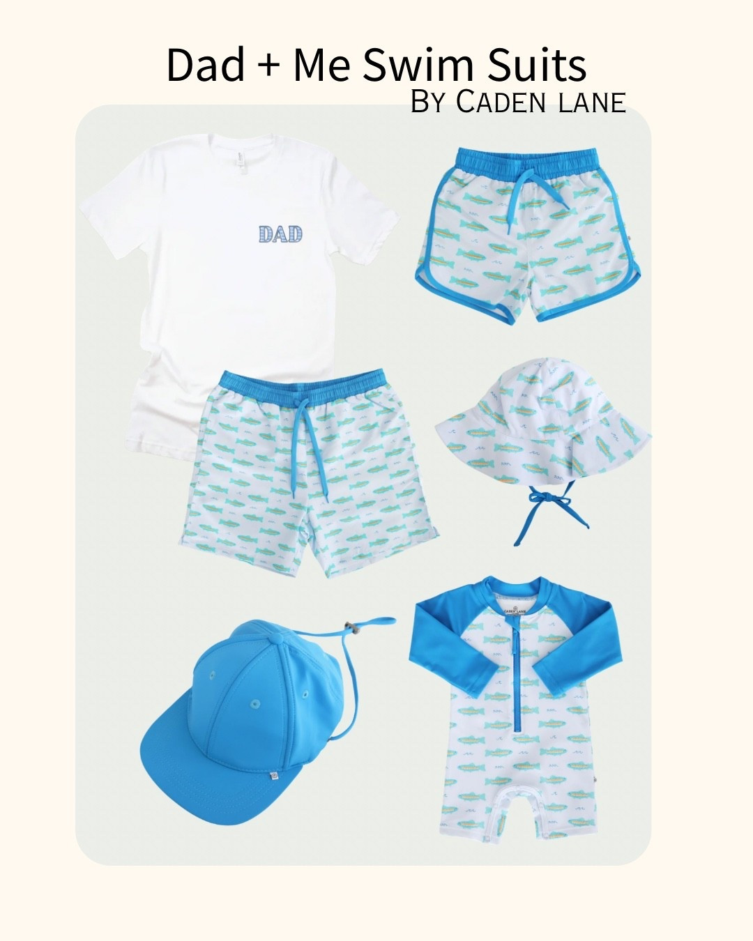 Dad + Me Swim by @Caden Lane  🩵💙

#LTKMens #LTKKids #LTKBaby