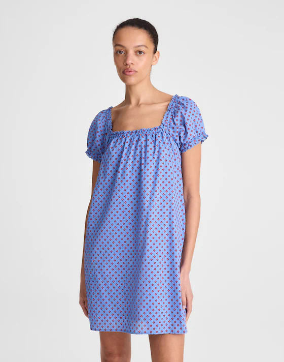 The Chateau Mini Dress | Madewell