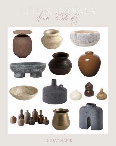 Shop the 25% off friends & family sale! 

Organic decor | vases | bowls | coffee table decor | shelf decor



#LTKfindsunder100 #LTKsalealert #LTKhome