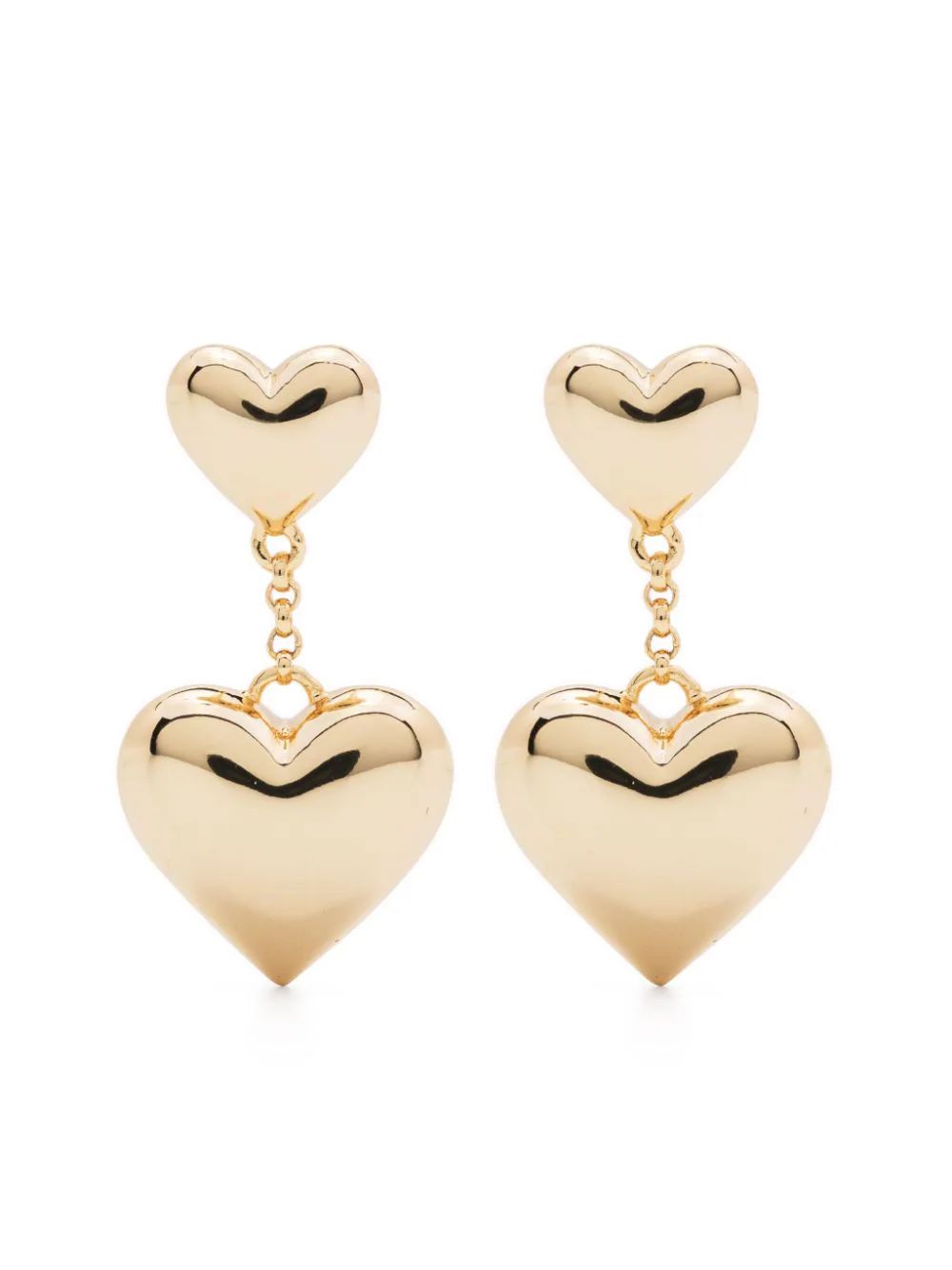 heart-shaped drop earrings | Farfetch Global