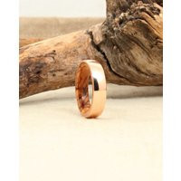 Wood Ring - Rose Gold & Bethlehem Olivewood | Etsy (US)