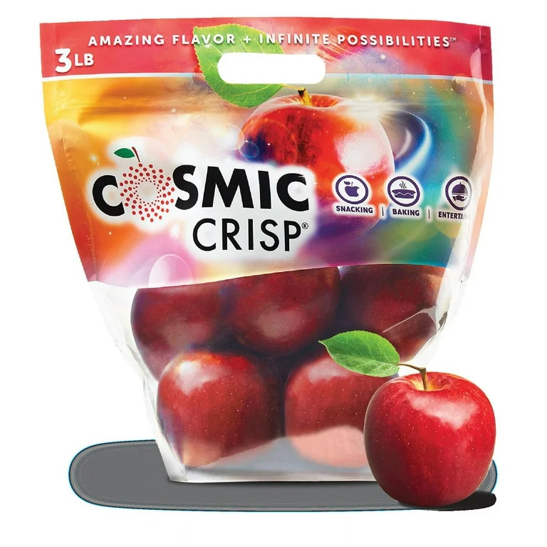 Fresh Cosmic Crisp Apples, 3 lb Bag | Walmart (US)